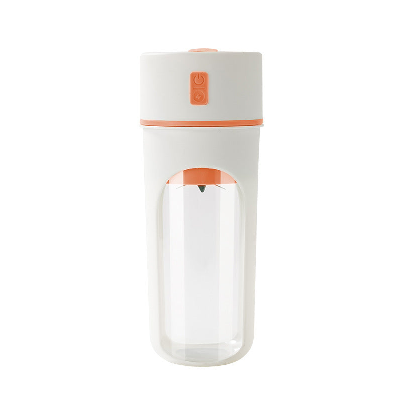 Portable USB Rechargeable Electric Juicer Blender – Wireless Citrus Orange Juicer, Mini Fruit Mixer & Ice Crushing Food Processor Cup