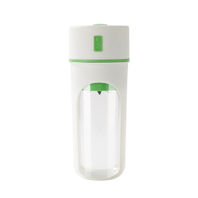 Portable USB Rechargeable Electric Juicer Blender – Wireless Citrus Orange Juicer, Mini Fruit Mixer & Ice Crushing Food Processor Cup
